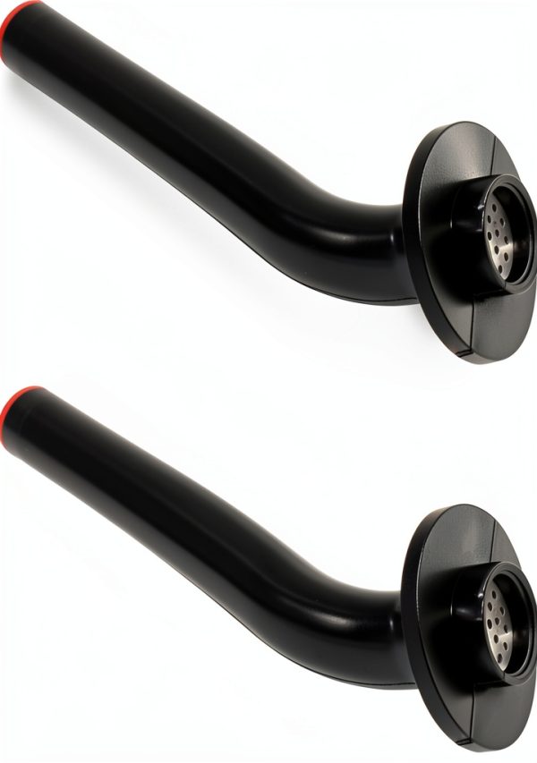 Showingo Gas Can Spout 2 Pack Black Rubber-0