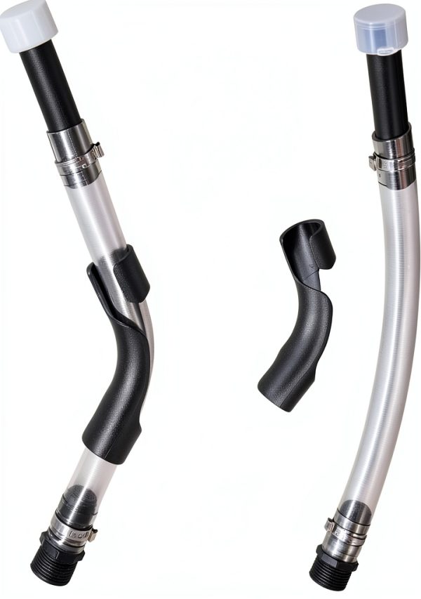 Racing Fuel Hose yilenxuri Plastic Design Black-1