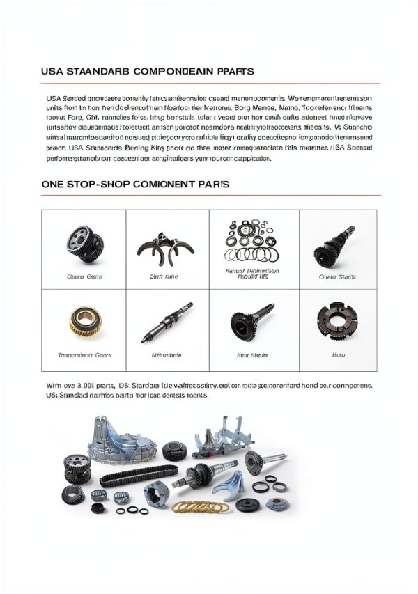 USA Standard Gear MUNCIE M22 Gear Kit 26-Spline Input-2
