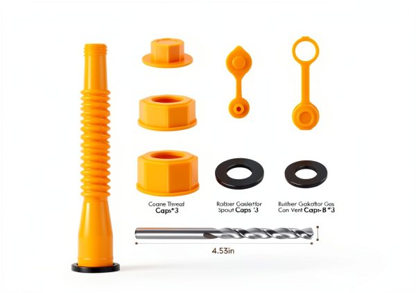 VOXIZEI Gas Can Spout Replacement Kit Plastic-1