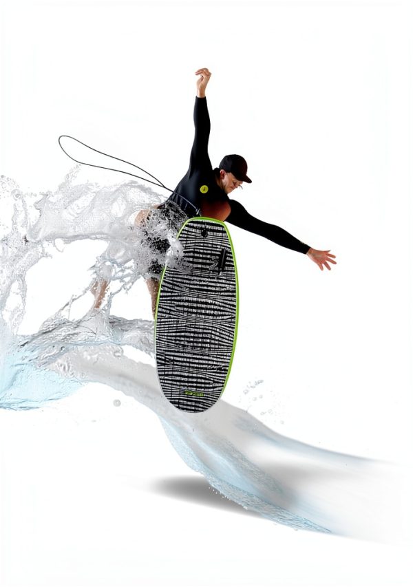 Rock It CHUB Kids Surfboard Twin Fin Soft Top-7