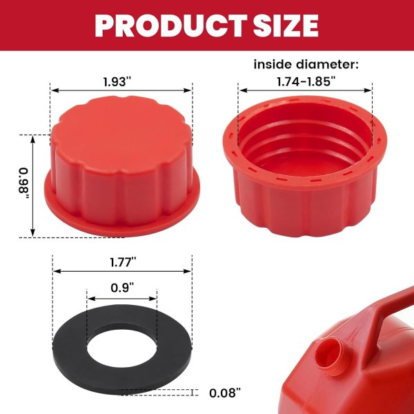 Gas Can Cap Replacement Mapleza Plastic Modern Design-2