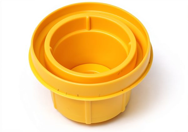 JSP Manufacturing Yellow Plastic Gas Can Spout Cap-4