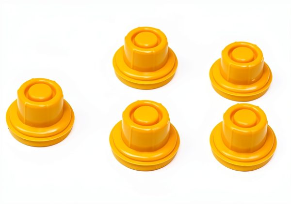 JSP Manufacturing Yellow Plastic Gas Can Spout Cap-1
