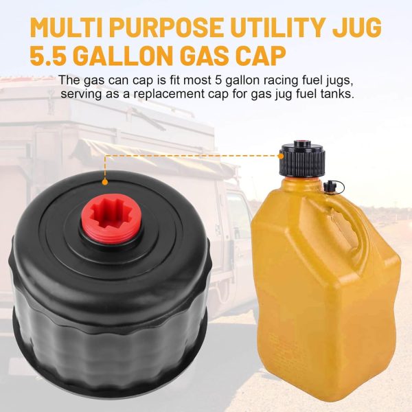 Racing Fuel Jug Cap AFZZ Plastic Universal Fit-4