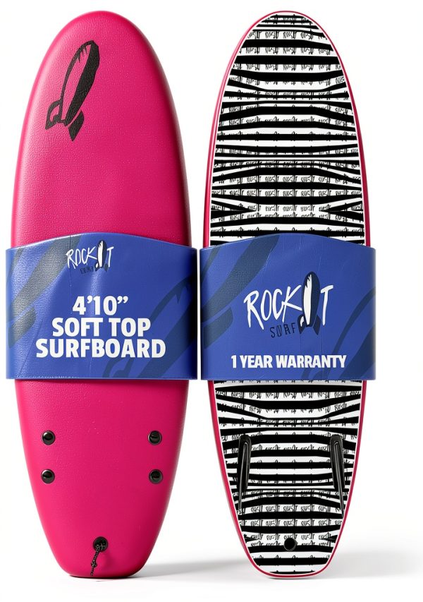 Rock It CHUB Kids Surfboard Twin Fin Soft Top-0