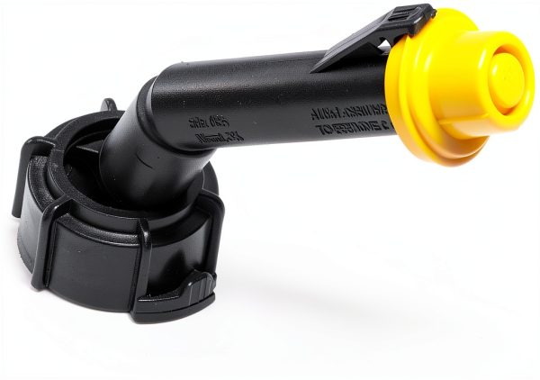 JSP Manufacturing Yellow Plastic Gas Can Spout Cap-5