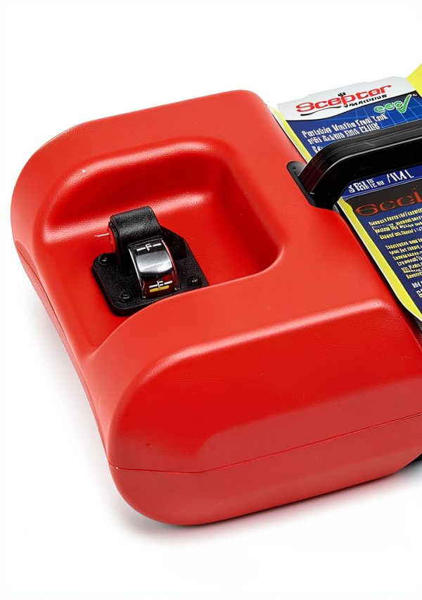 Portable Boat Gas Tank Scepter Plastic 6 Gallon-7