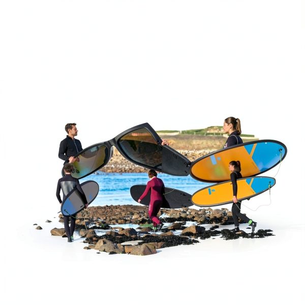 TAHE Meteor Surfboard for Kids and Teens-9
