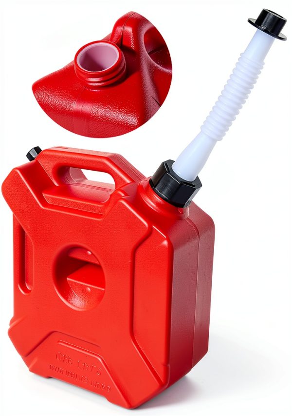 MEAJOO Gas Can Spout Replacement HDPE Hex Cap-5