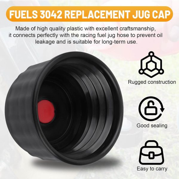 Racing Fuel Jug Cap AFZZ Plastic Universal Fit-2