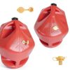 Giozoc Yellow Plastic Gas Cans for Cars-1
