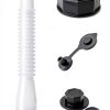 MEAJOO Gas Can Spout Replacement HDPE Hex Cap-1