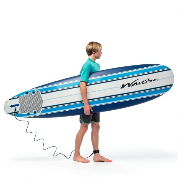 WaveStorm Soft Top 8ft Surfboard Foam Design-8