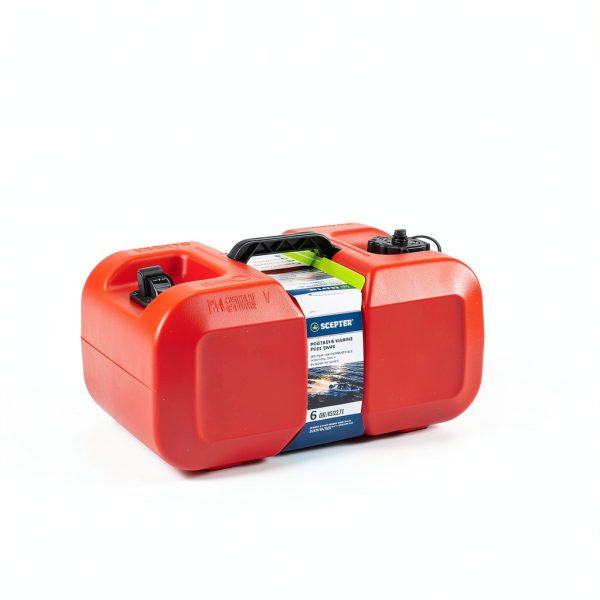 Portable Boat Gas Tank Scepter Plastic 6 Gallon-2
