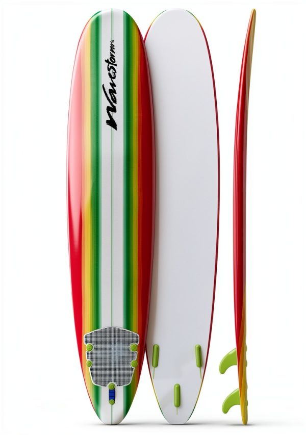 Wavestorm 8ft Classic Soft Foam Surfboard-0