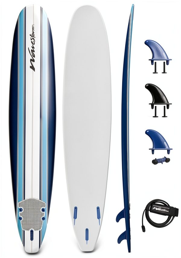 WaveStorm Classic Soft Top 9ft Surfboard Foam-0