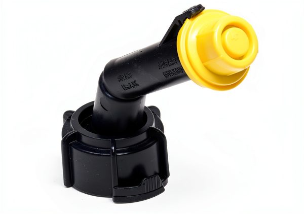 JSP Manufacturing Yellow Plastic Gas Can Spout Cap-2