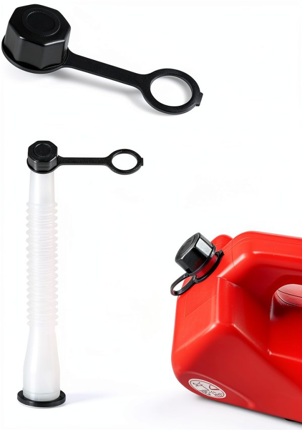 MEAJOO Gas Can Spout Replacement HDPE Hex Cap-6