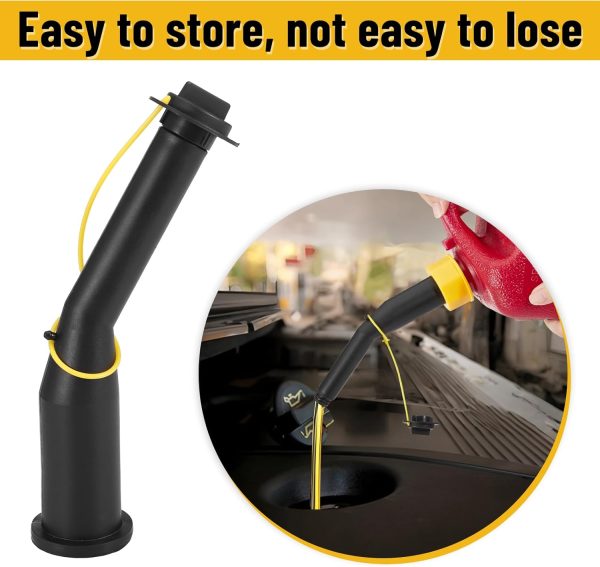 Gas Can Nozzle Kit Gedlex Plastic Design 6 Pack-6