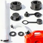 MEAJOO Gas Can Spout Replacement HDPE Hex Cap-0