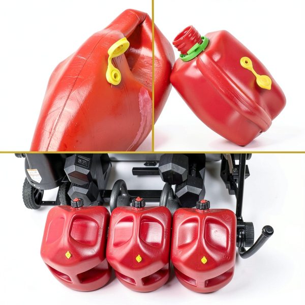 Giozoc Yellow Plastic Gas Cans for Cars-5