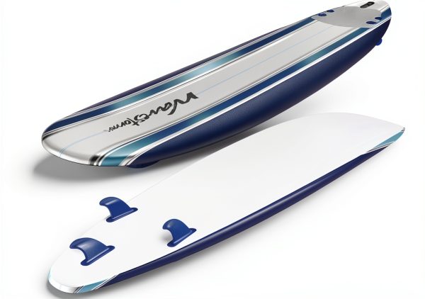 WaveStorm Classic Soft Top 9ft Surfboard Foam-8