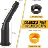 Gas Can Nozzle Kit Gedlex Plastic Design 6 Pack-3