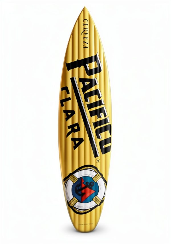 Pacifico Wood Shortboard 47x11 Indoor Surfboard-1