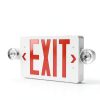 Amico 12 Pack Red Exit Signs with Emergency Lights, Two LED Adjustable Head Emergency Exit Lights with Battery Backup,ETL Certified, AC 120/277V,Exit Sign Combo for Business-3