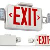 Red Exit Sign with Lights by Apmeetlux – UL-924 200lm 3hr Battery-1