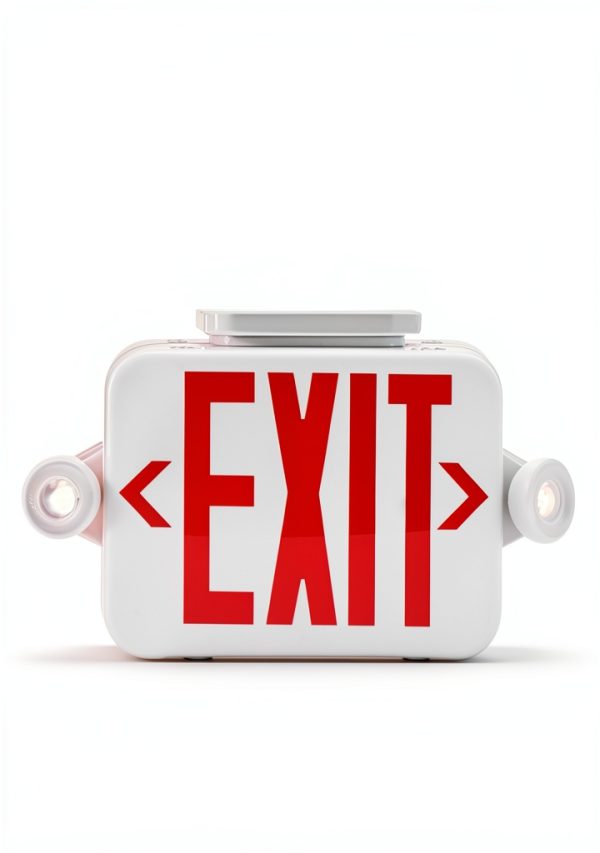 LED Exit Sign Sunco 12 Pack Red with Adjustable Mini Lights-6