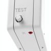 LFI Lights Standard Exit Sign UL 924 Red LED White 120/277V Hardwired-2