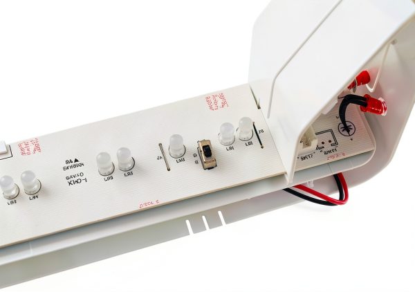 Lithonia LED Exit Sign, Switchable Red Green, EXRG M6-5
