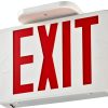 Lithonia LED Exit Sign, Switchable Red Green, EXRG M6-0