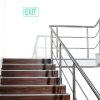 EXIT Signs Glow In Dark 3 Pack 12x7 Red White Vinyl by SMASMILE-4