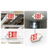 Red Exit Sign 4 Pack - FREELICHT LED Emergency Light - Plastic 2W-5