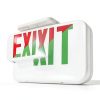 Lithonia LED Exit Sign, Switchable Red Green, EXRG M6-1