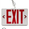 Red Corded Exit Sign TANLUX Face UL Battery 120/277V-1