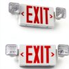 Exit Sign GZRUIYANG LED Emergency Light with Battery Backup Red Letter-1