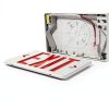 Red Corded Exit Sign TANLUX Face UL Battery 120/277V-3