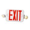 LED Exit Sign Sunco 12 Pack Red with Adjustable Mini Lights-4