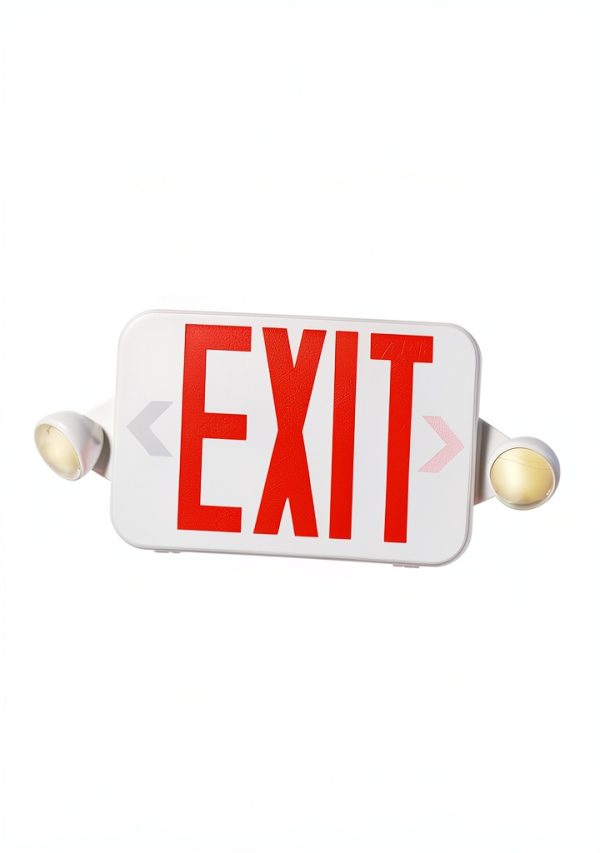 LED Exit Sign Sunco 12 Pack Red with Adjustable Mini Lights-4