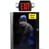 Sunco 12 Pack Exit Signs With Emergency Lights, Two Adjustable LED Lights With Backup Battery, Red, 94V-0 Fire Resistant, 120-277V, Wall Or Ceiling Mount, Commercial Grade UL.-1