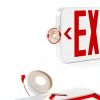 LED Exit Sign Sunco 12 Pack Red with Adjustable Mini Lights-2