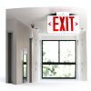Red Exit Sign GZRUIYANG LED Emergency Light with Battery Backup 1 Pack-5